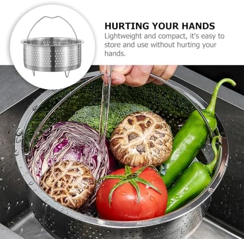 Stainless Steel Steamer Basket Durable and dishwasher safe