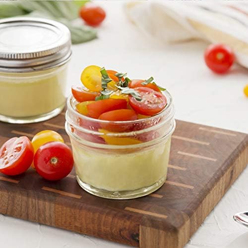 4oz Mason Jars Set Canning Jars for Honey Jam