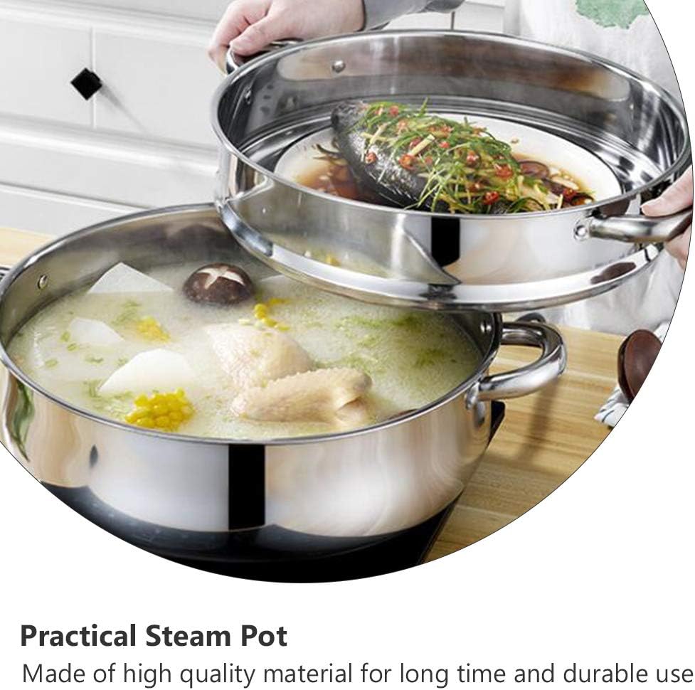 BESTonZON Stainless Steel Steamer Pot
