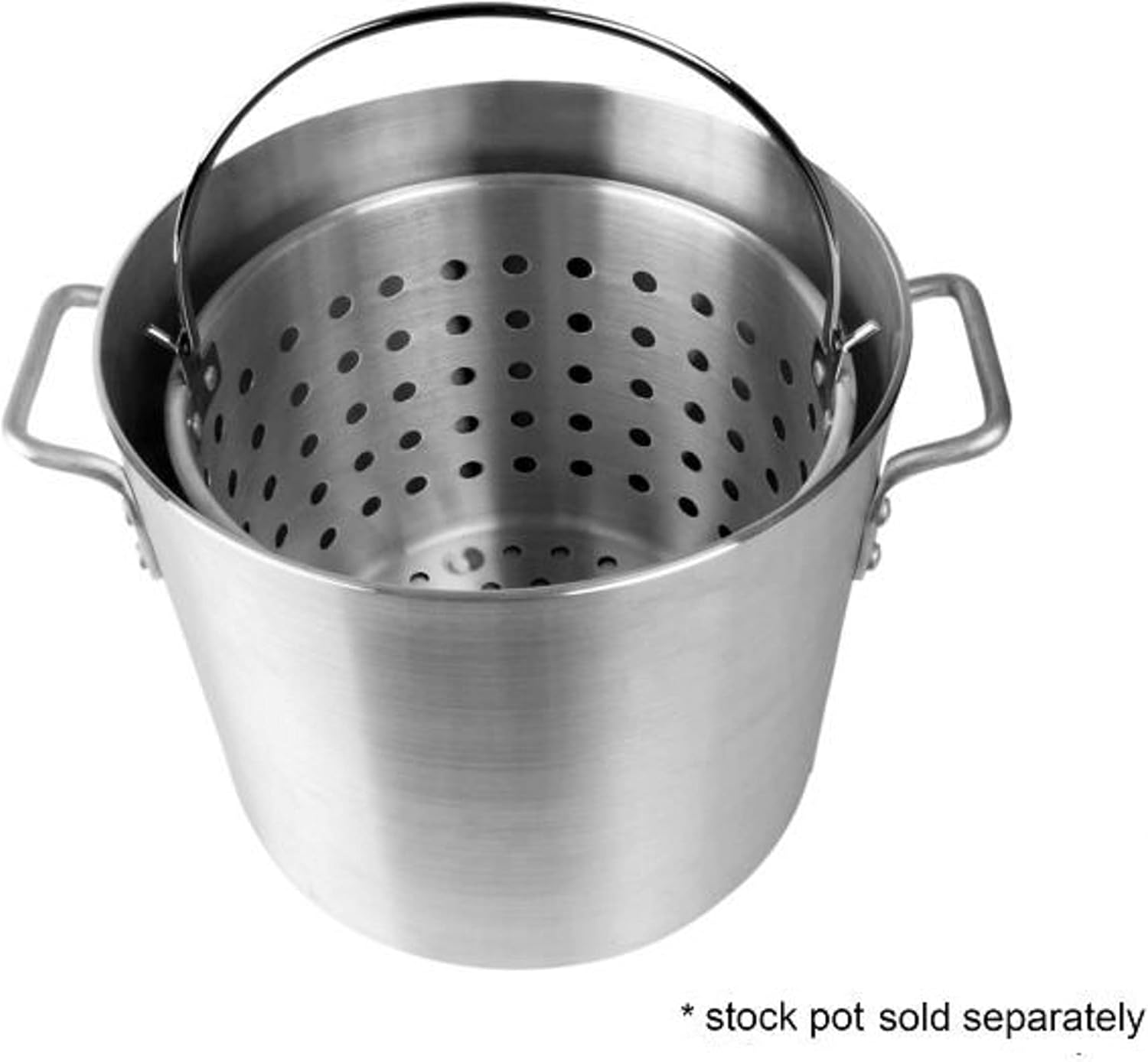 16 Qt Aluminum Steamer Basket rqw2w1a