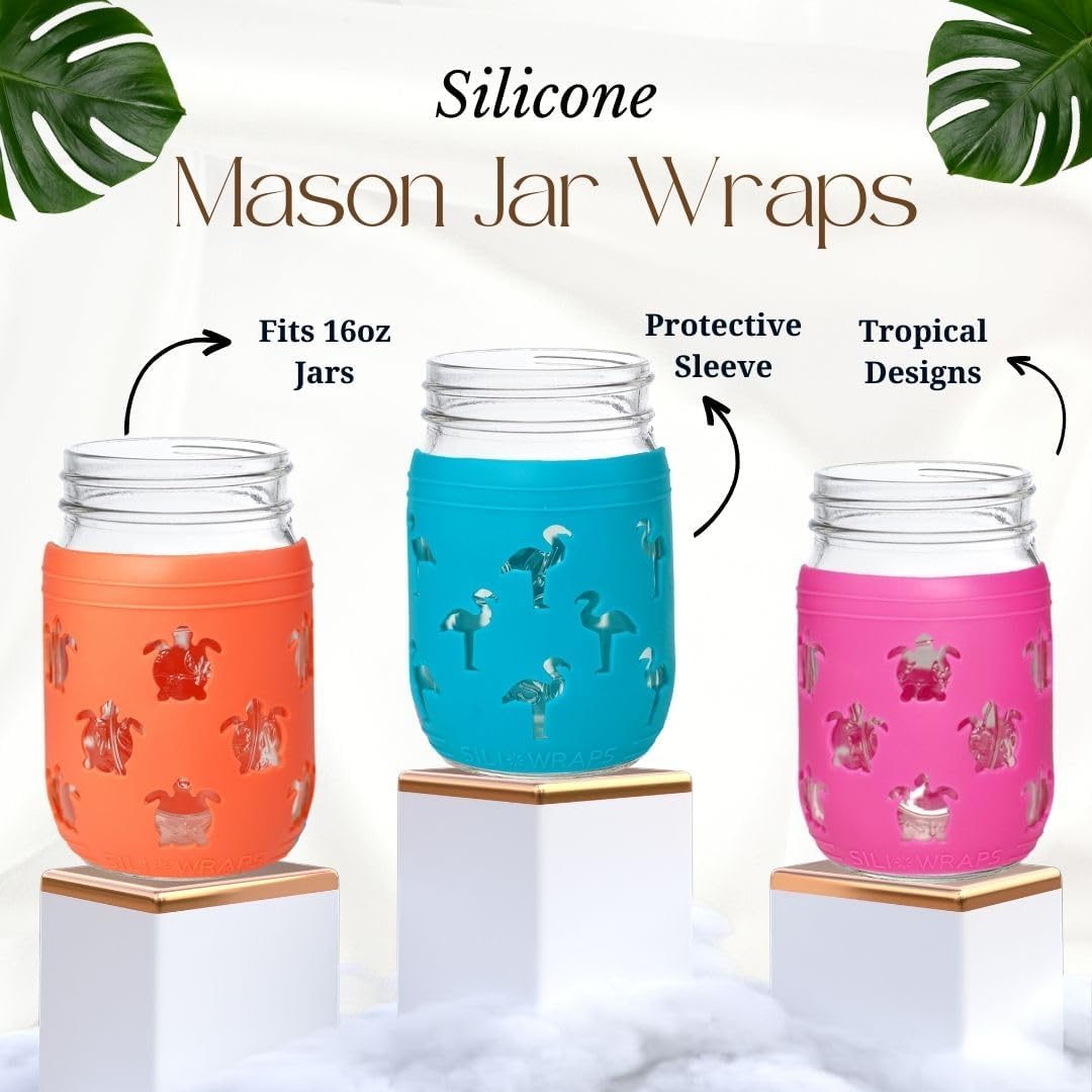 Sili-Wraps Mason Jar Sleeves