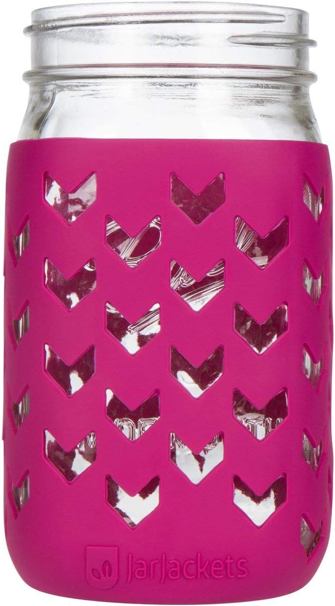 Perfect Fit Silicone Mason Jar Sleeve - 32oz
