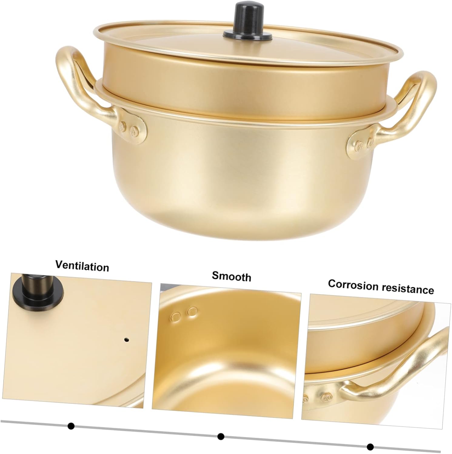 Sturdy Korean Ramen Pot Set