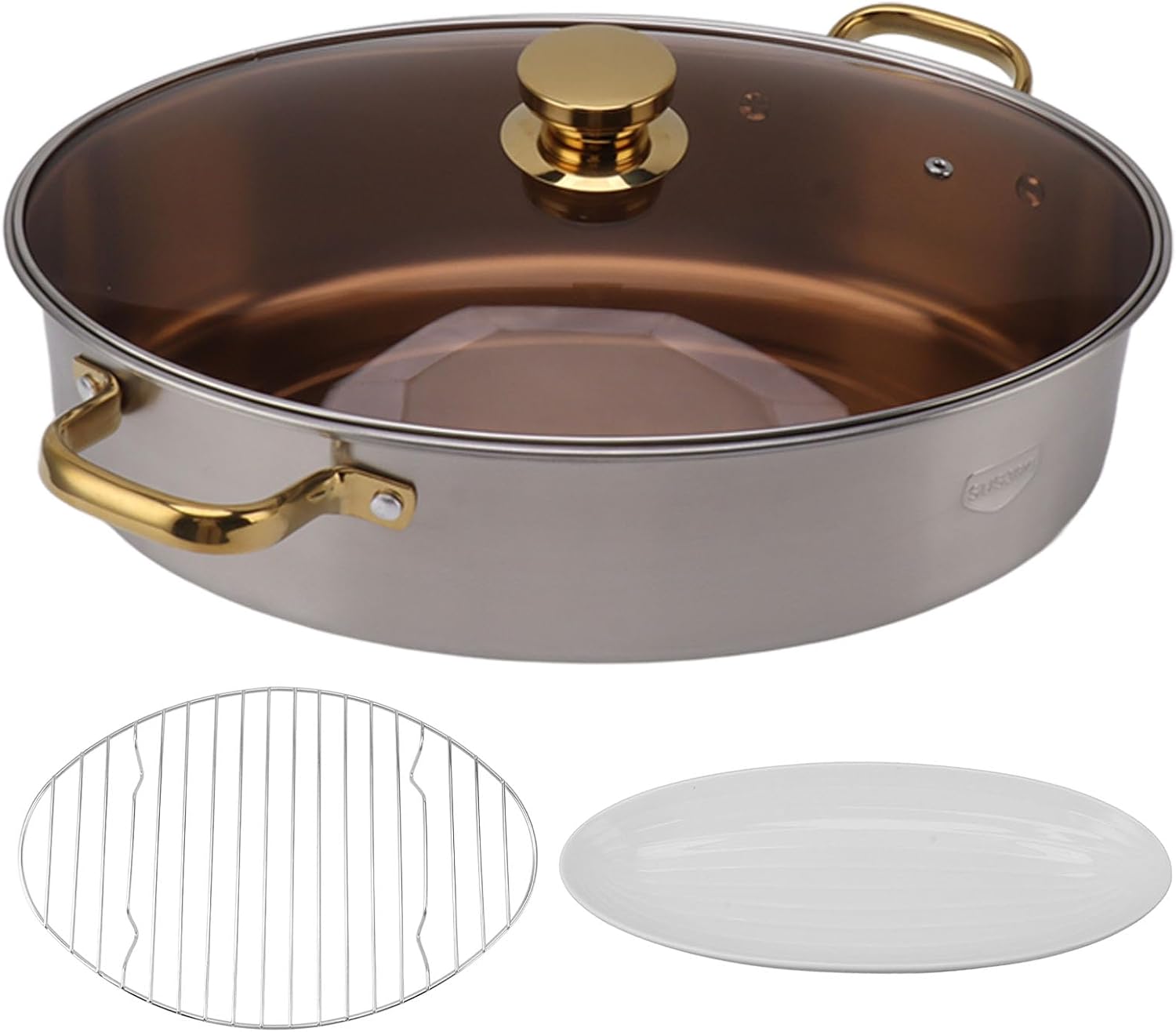 8Qt Stainless Steel Fish Steamer