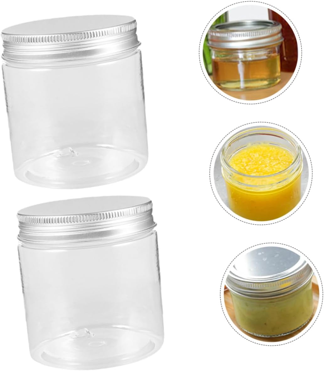 Transparent Mason Jars for Easy Storage