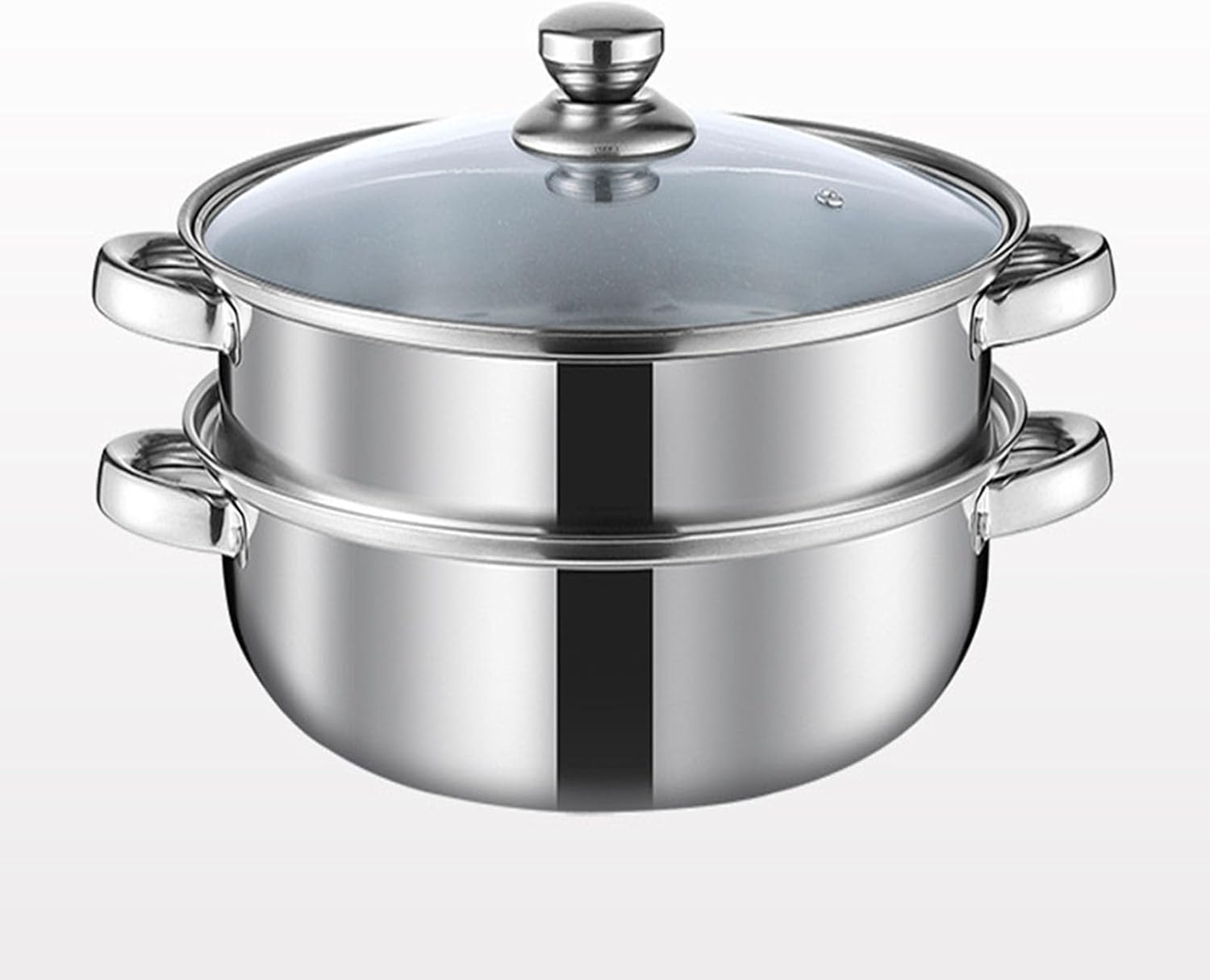 30-Quart steam pot with Lid for Cooking