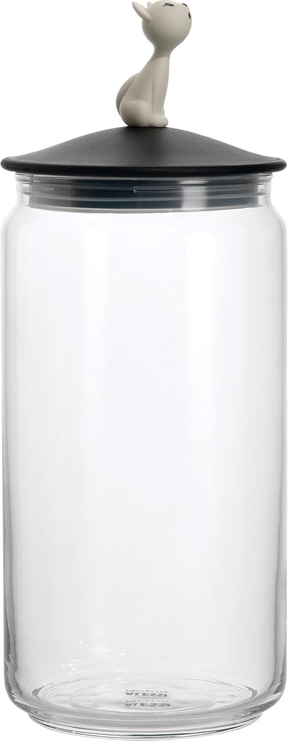 Alessi AMMI22 B Mio Jar Container Black