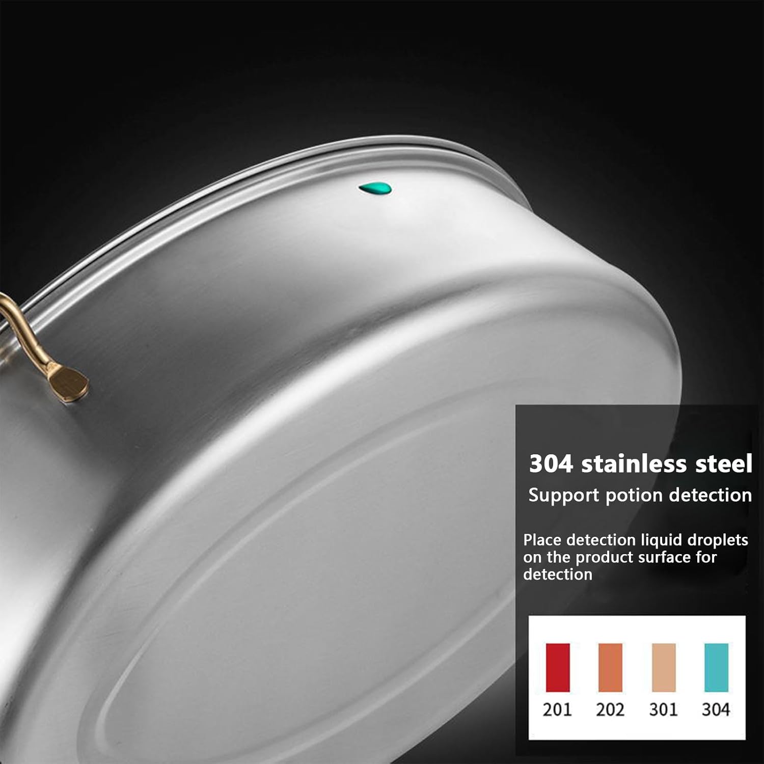 AIZYR Stainless Steel Fish Steamer Pot 2 Tier Boiling Fish with Ease