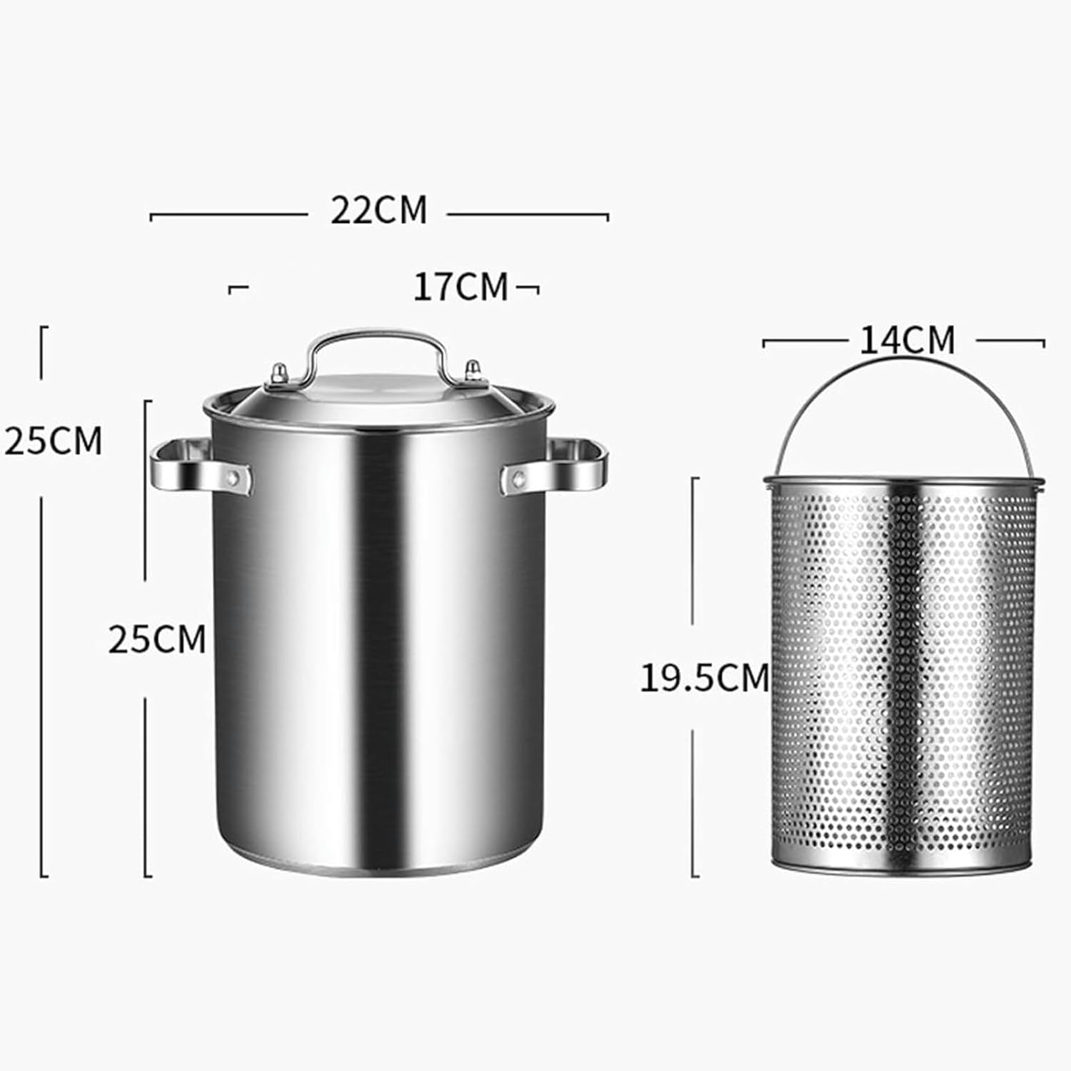 304 Stainless Steel Asparagus Steamer