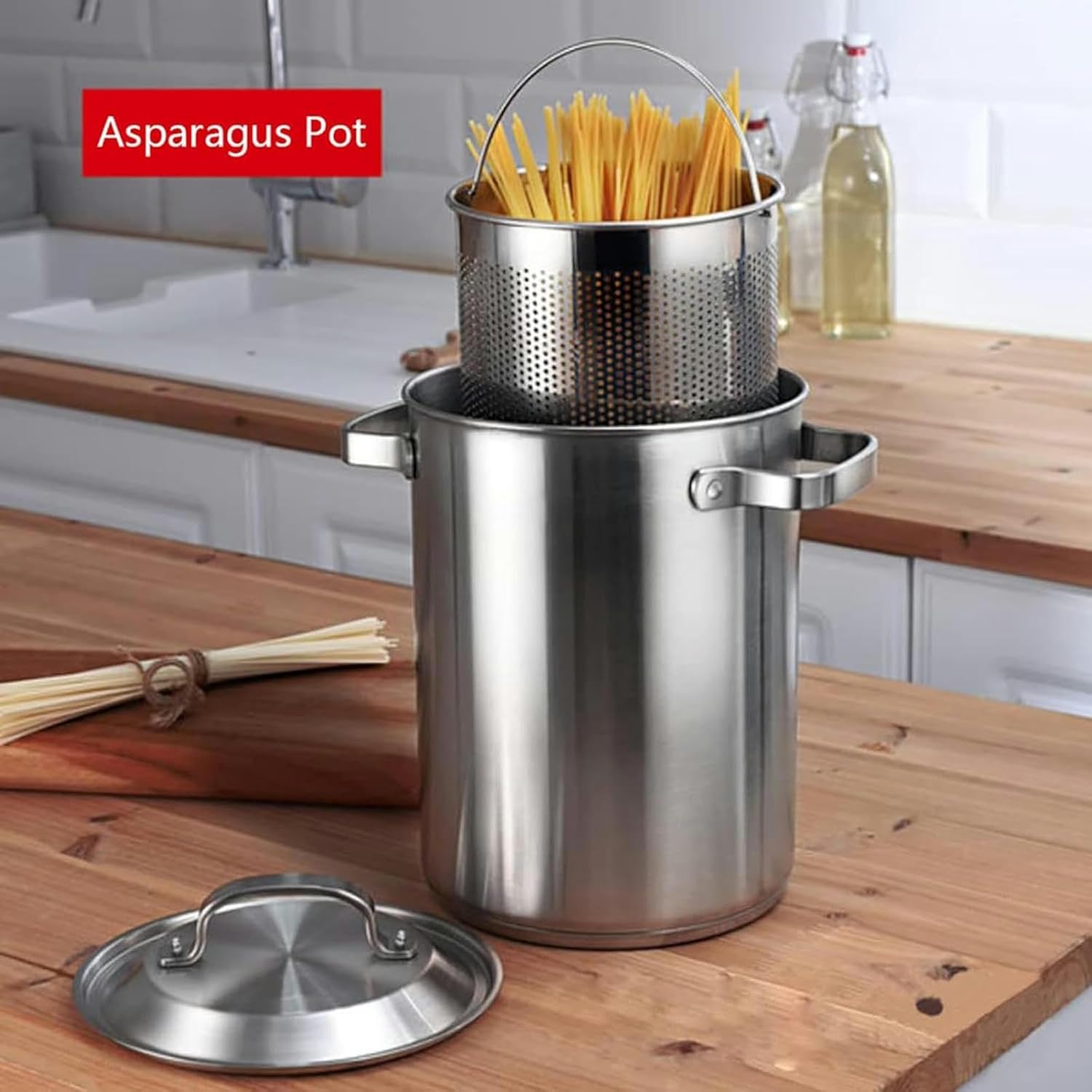 304 Stainless Steel Asparagus Steamer