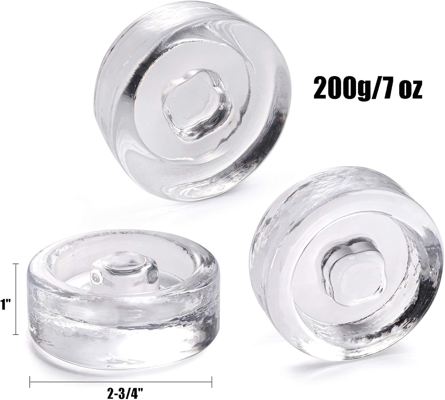 High-Quality Fermentation Glass Weights with Easy Grip for Home Fermenters