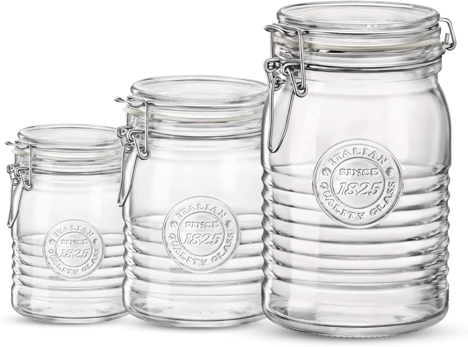 Bormioli Rocco Officina 1825 Glass Jars