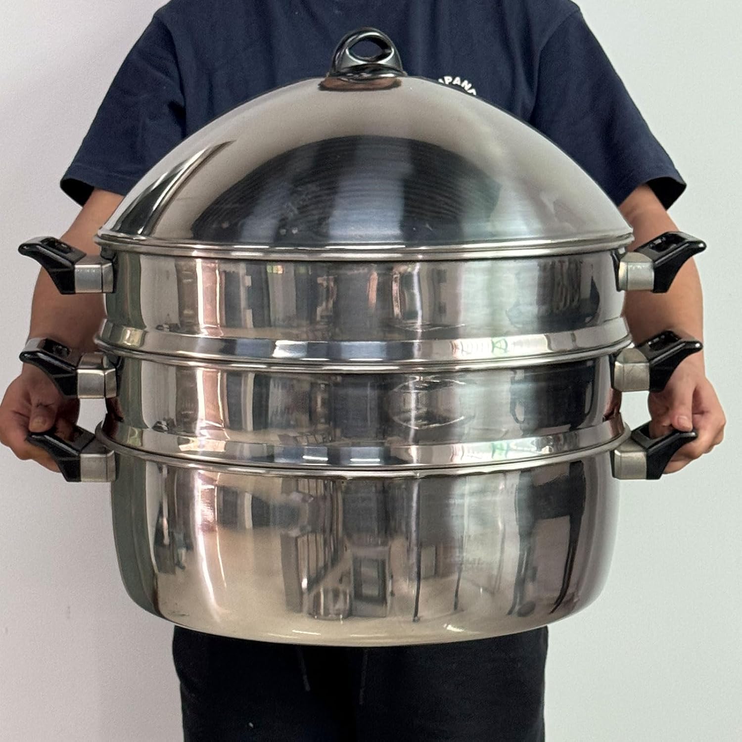 LetFeng Slotless Steam Basket for Cooking Durable Multipurpose