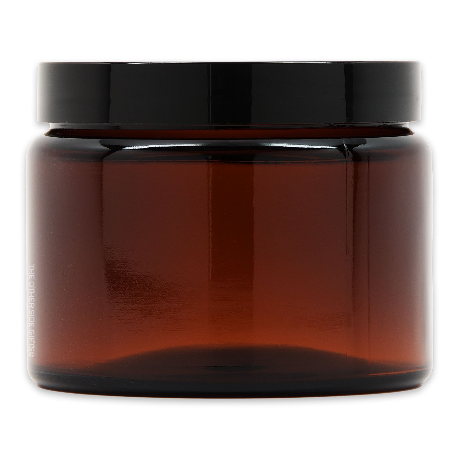 X-Large Amber Glass Jar with Air-Tight Lid