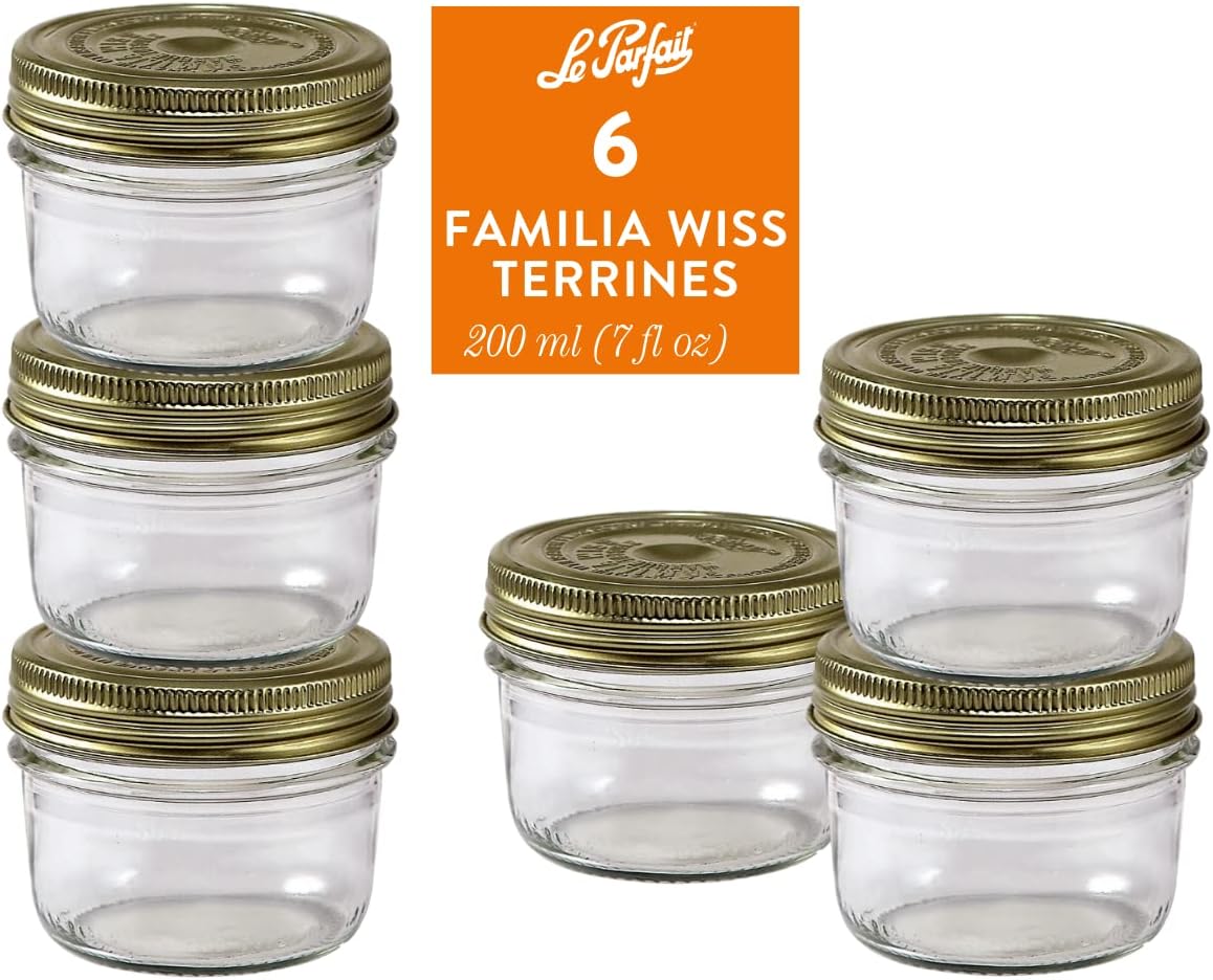 Le Parfait -French Glass Jars with 2-Piece System