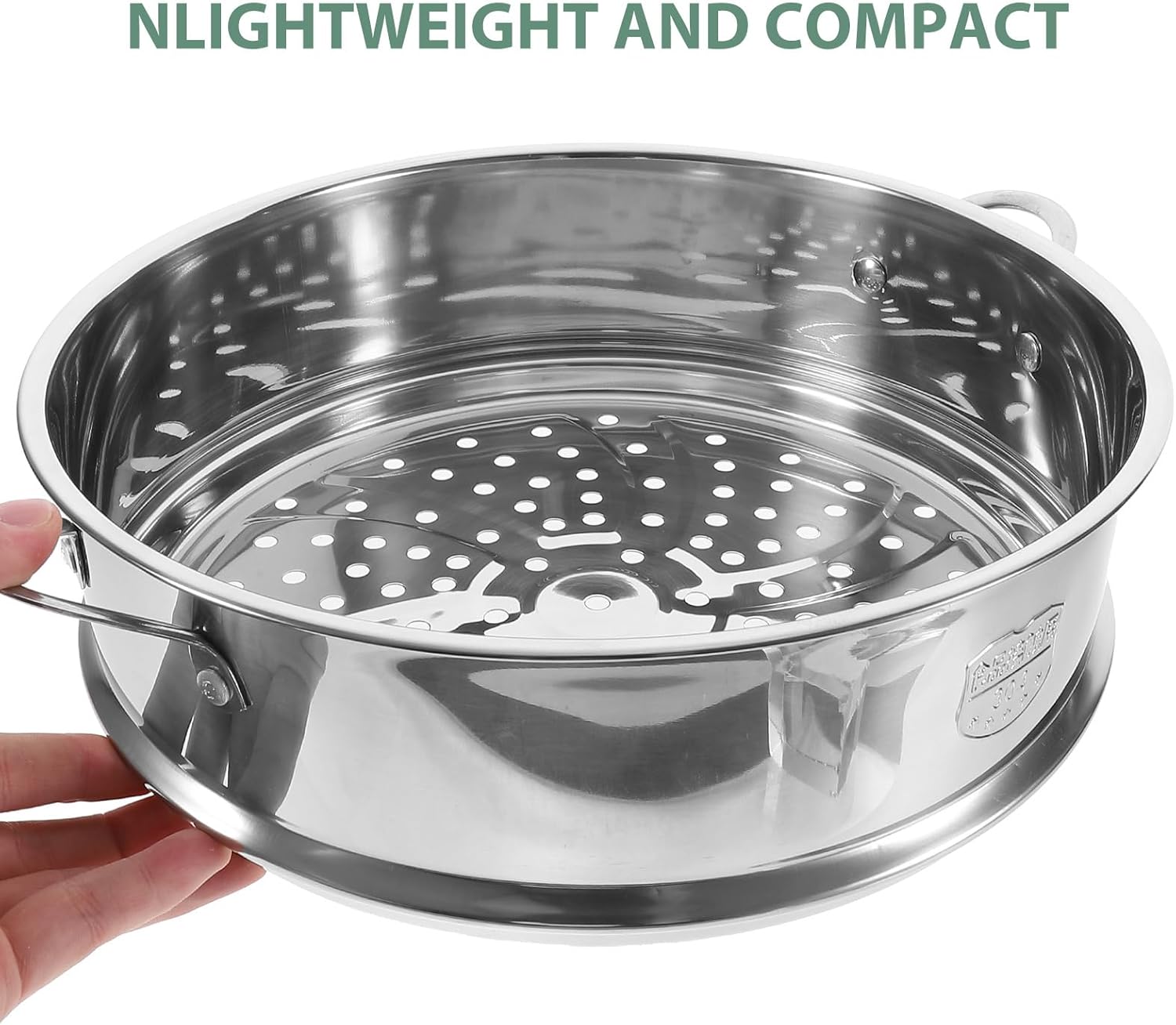 10 Inch Stainless Steel Steamer Basket for Pot