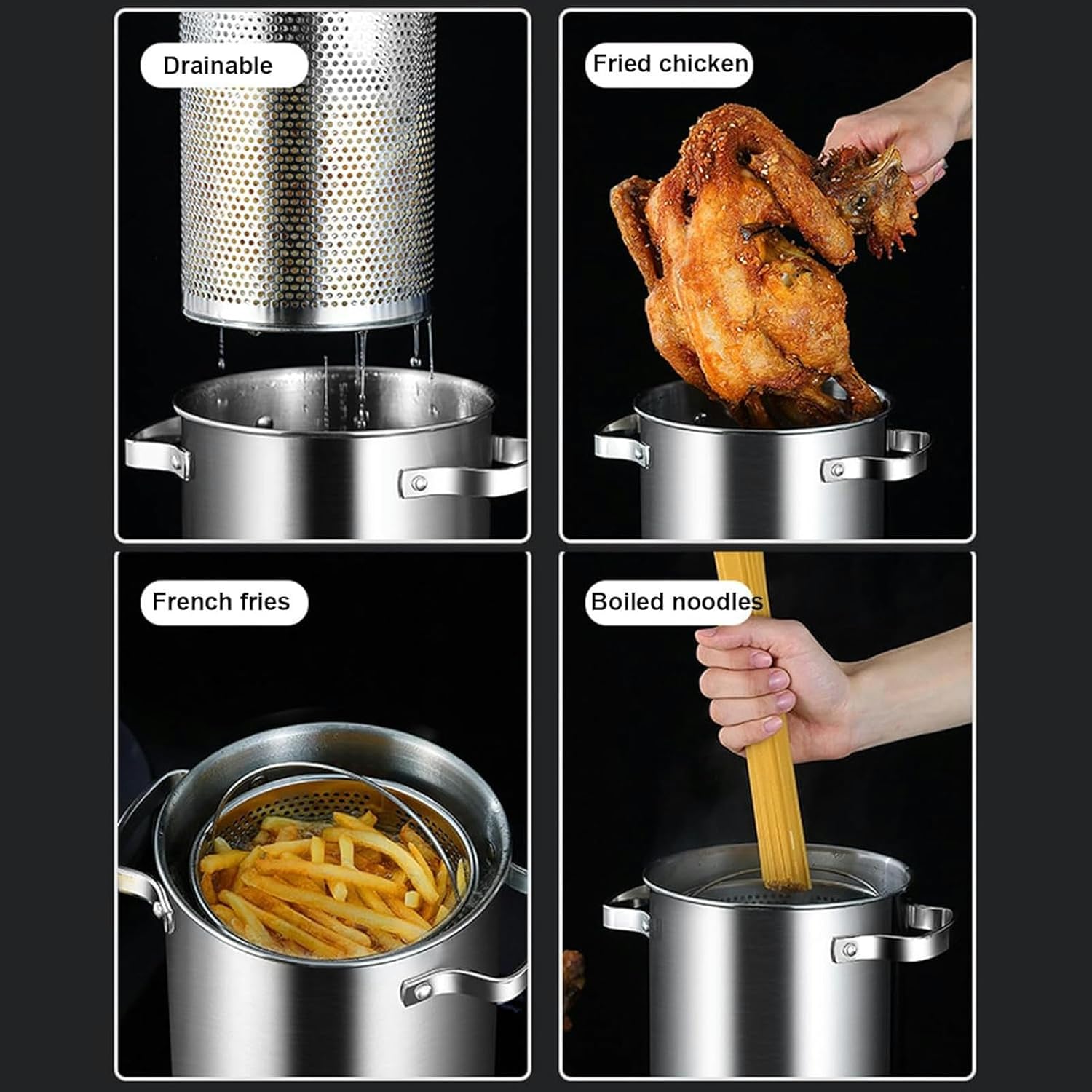 304 Stainless Steel Asparagus Steamer