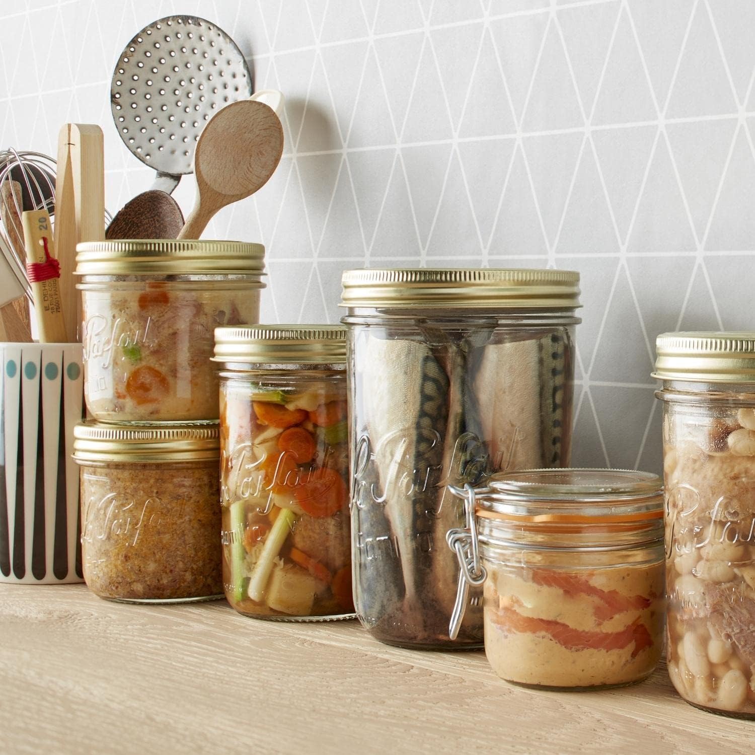 Le Parfait 15L Glass Jars
