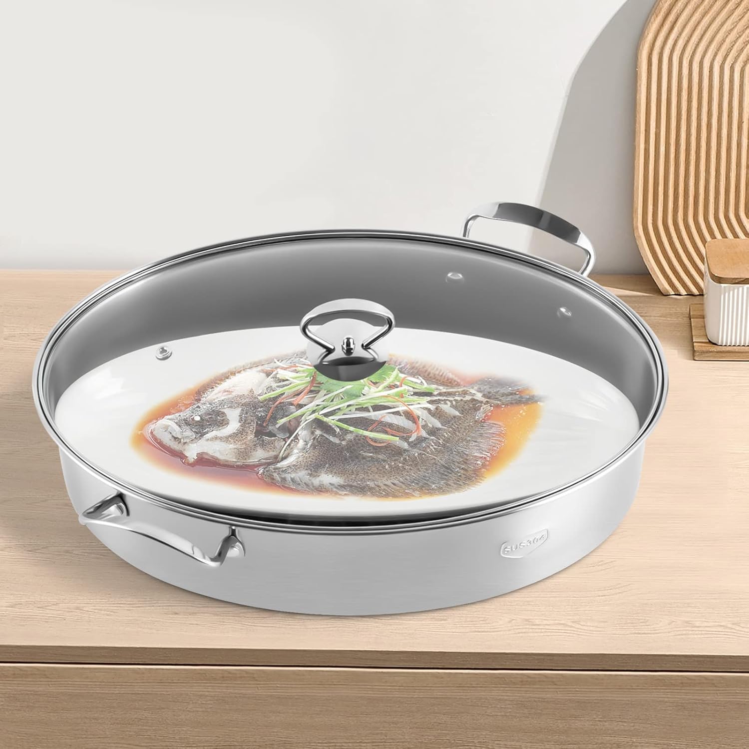 Stainless Steel Fish Steamer