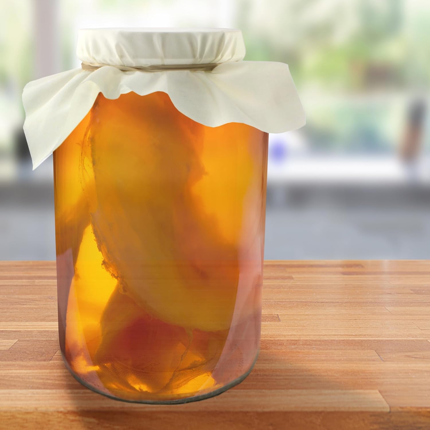 Eco-Friendly Glass Jars with 1 Gallon Covers Lids