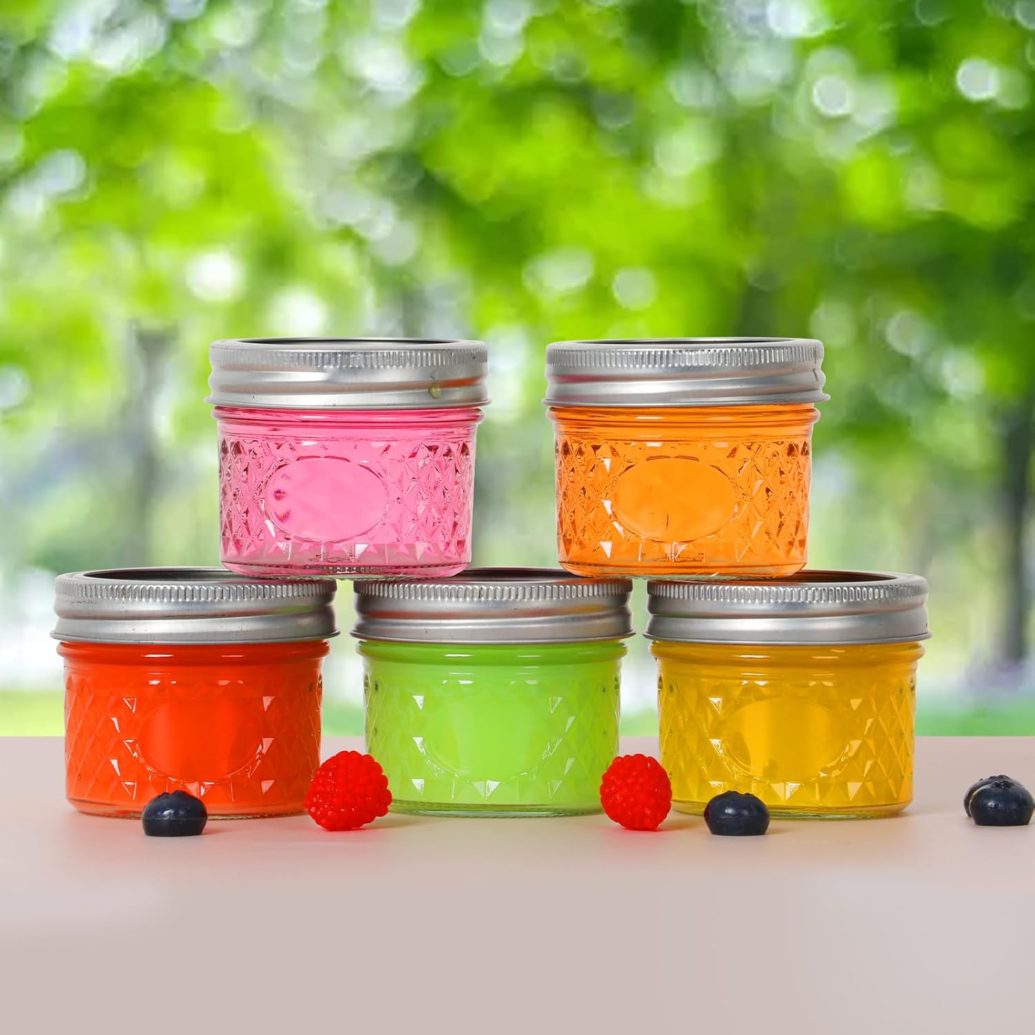 40 Pack Mason Jars Set for Canning Home Use