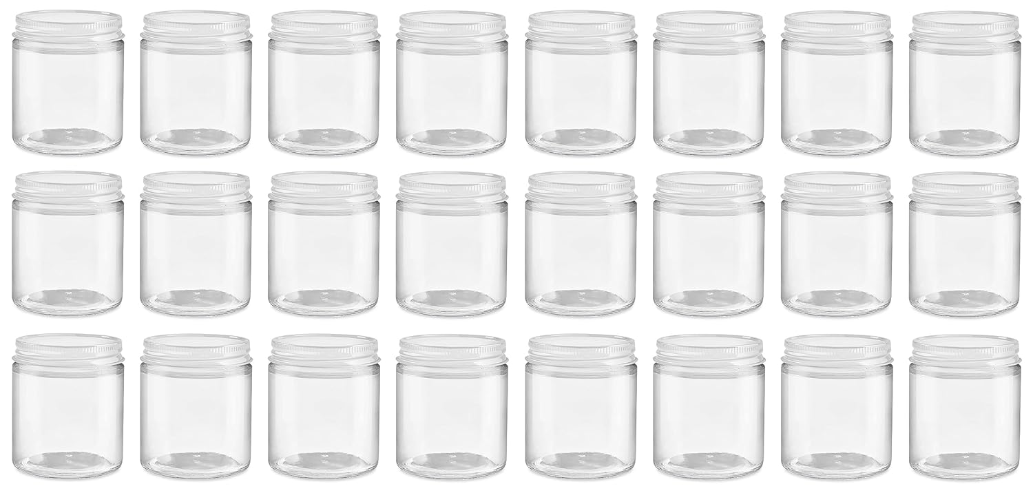 Premium 4 oz Glass Canning Jars