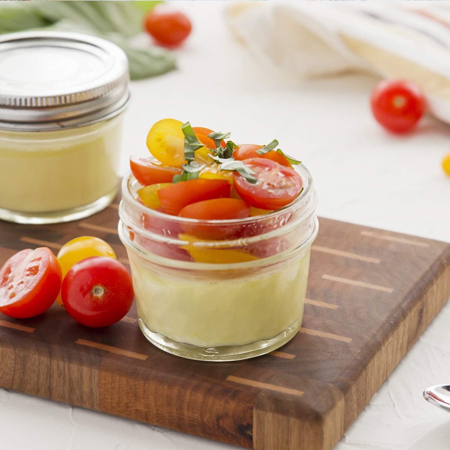 4oz Mason Jars Set Canning Jars for Honey Jam