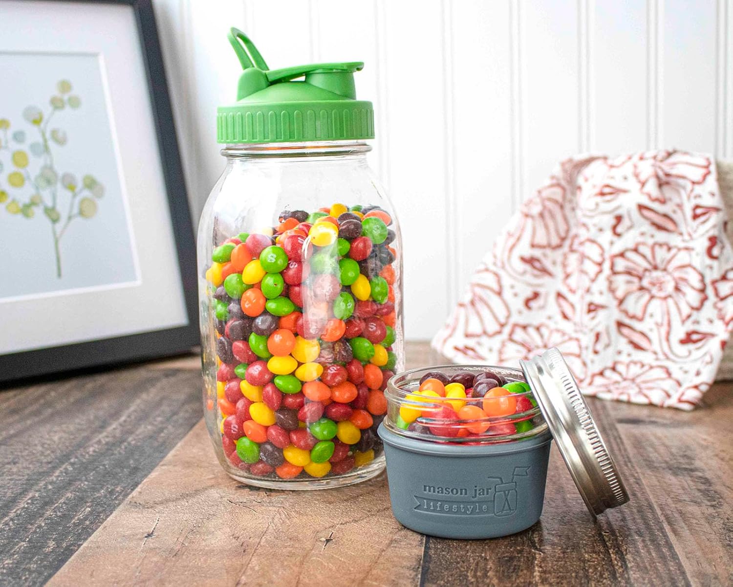 4oz Silicone Sleeves for Mason Jars