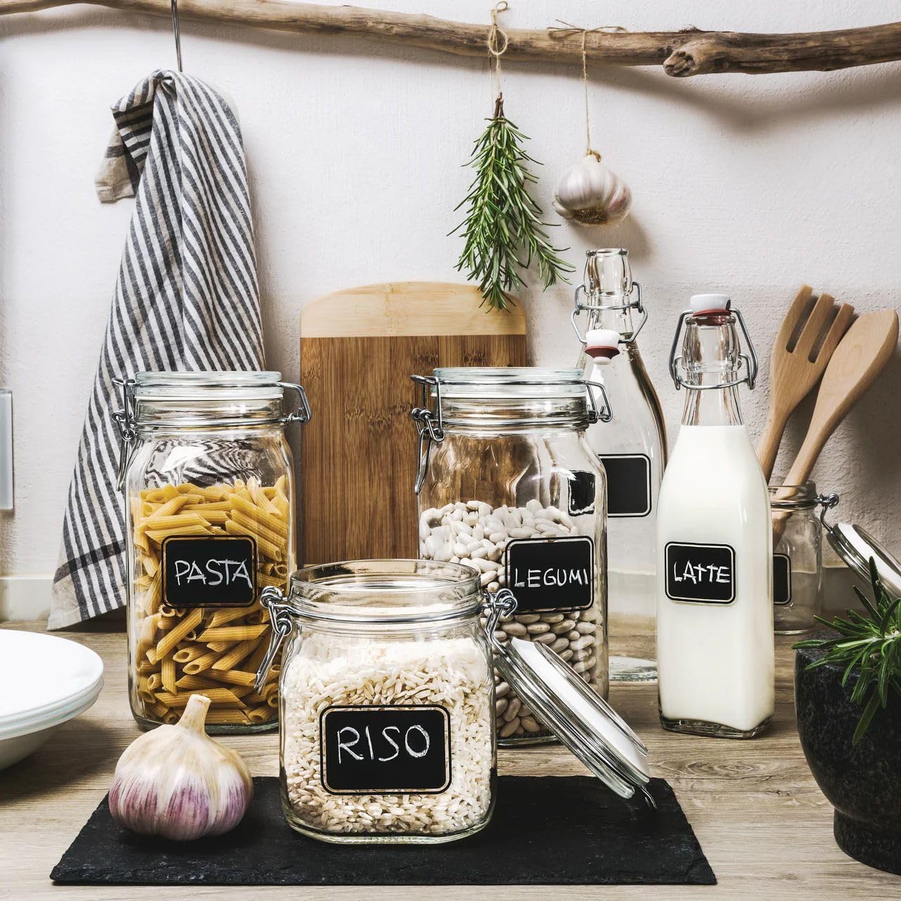 Bormioli Rocco Chalkboard Jar