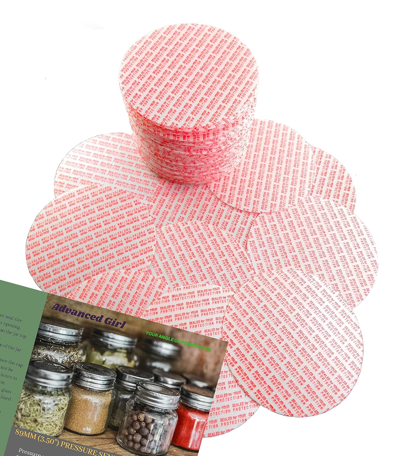 Pressure-Activated Cap Seals - Easy Canning Solution