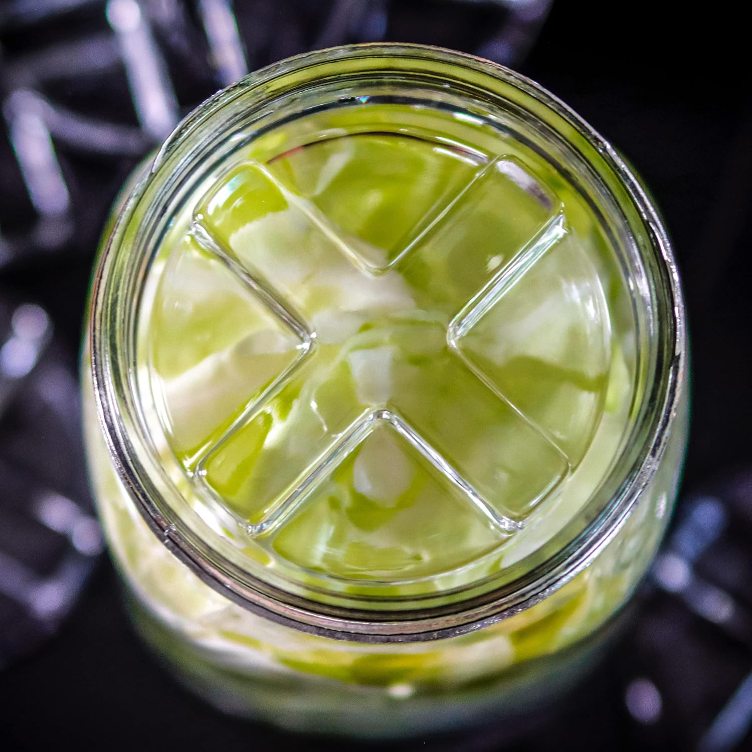Trademark Innovations Glass Fermentation Jar Weights Set of 6 1